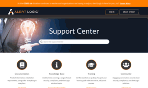 Alertlogic.zendesk.com thumbnail