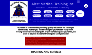 Alertmedicaltraining.com thumbnail