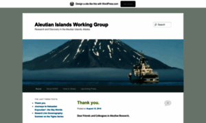 Aleutianislandsworkinggroup.wordpress.com thumbnail