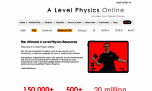 Alevelphysicsonline.com thumbnail