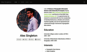 Alex-singleton.com thumbnail