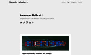 Alexander.holbreich.org thumbnail