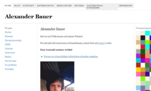 Alexanderbauer.org thumbnail