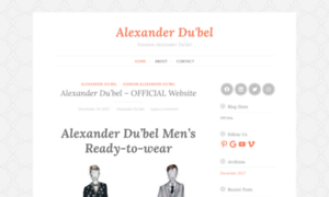 Alexanderdubelblog.wordpress.com thumbnail