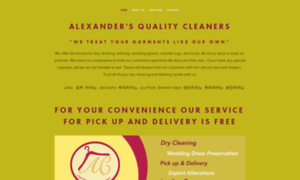 Alexandersqualitycleaners.com thumbnail