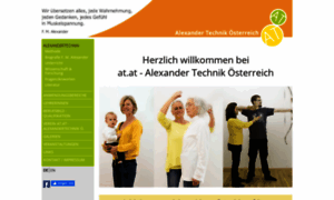 Alexandertechnik.at thumbnail