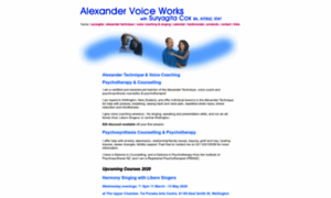 Alexandervoiceworks.co.nz thumbnail