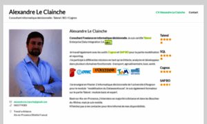Alexandre-le-clainche.com thumbnail
