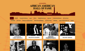 Alexandriaafricanamericanhalloffame.org thumbnail