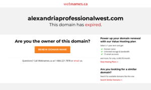 Alexandriaprofessionalwest.com thumbnail