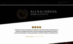 Alexandrionwinesandspirits.gr thumbnail