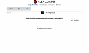 Alexcooper.hibid.com thumbnail