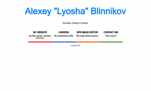 Alexey.blinnikov.net thumbnail