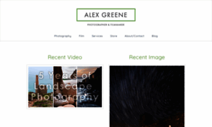 Alexgreene.co.uk thumbnail