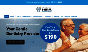 Alexhillsdental.com.au thumbnail