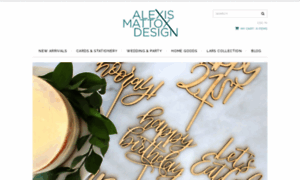 Alexismattoxdesign.com thumbnail