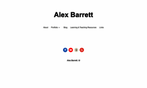 Alexjamesbarrett.com thumbnail