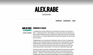 Alexrabe.de thumbnail