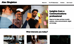Alexsingleton.com thumbnail