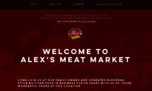 Alexsmeatmarket.ca thumbnail