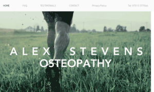 Alexstevensosteopathy.co.uk thumbnail