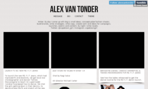 Alexvantonder.tumblr.com thumbnail