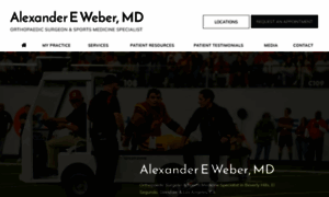 Alexwebermd.com thumbnail