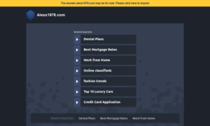 Alexx1978.com thumbnail