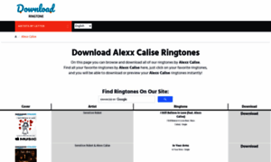 Alexxcalise.download-ringtone.com thumbnail