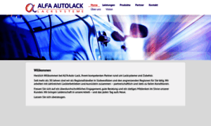 Alfa-autolack.de thumbnail