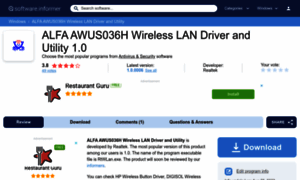 Alfa-awus036h-wireless-lan-driver-and-ut.software.informer.com thumbnail