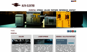 Alfa-elektro.com thumbnail