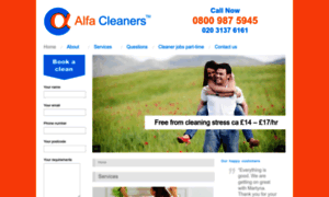 Alfacleaners.co.uk thumbnail