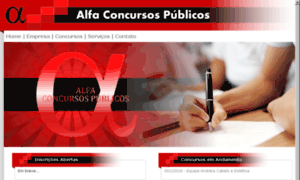 Alfaconcursospublicos.com thumbnail