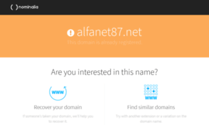 Alfanet87.net thumbnail