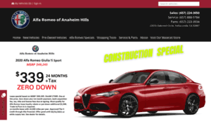 Alfaromeoofanaheimhills.com thumbnail