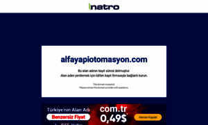 Alfayapiotomasyon.com thumbnail