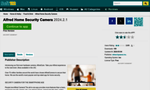 Alfred-home-security-surveillance-ip-camera-ios.soft112.com thumbnail