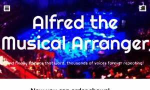 Alfredthemusicalarranger.wordpress.com thumbnail