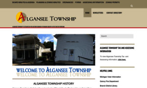 Alganseetownship.com thumbnail