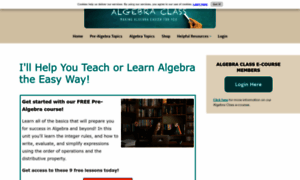 Algebra-class.com thumbnail