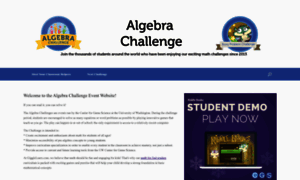 Algebrachallenge.org thumbnail