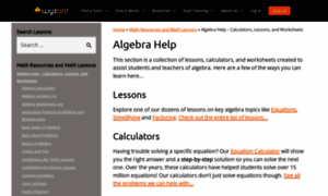 Algebrahelp.com thumbnail