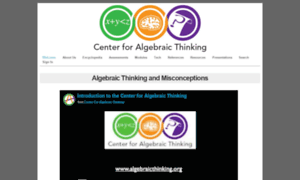 Algebraicthinking.org thumbnail