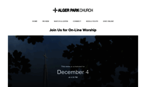 Algerparkchurch.org thumbnail