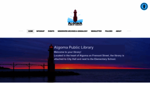 Algomapubliclibrary.org thumbnail