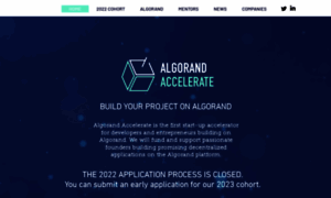 Algorandaccelerate.com thumbnail