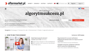 Algorytmsukcesu.pl thumbnail