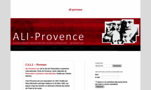 Ali-provence.com thumbnail