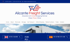 Alicantefreightservices.es thumbnail